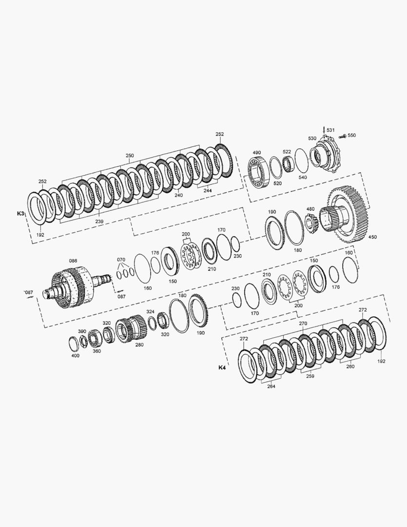 G070-42 COUPLING K3+K4