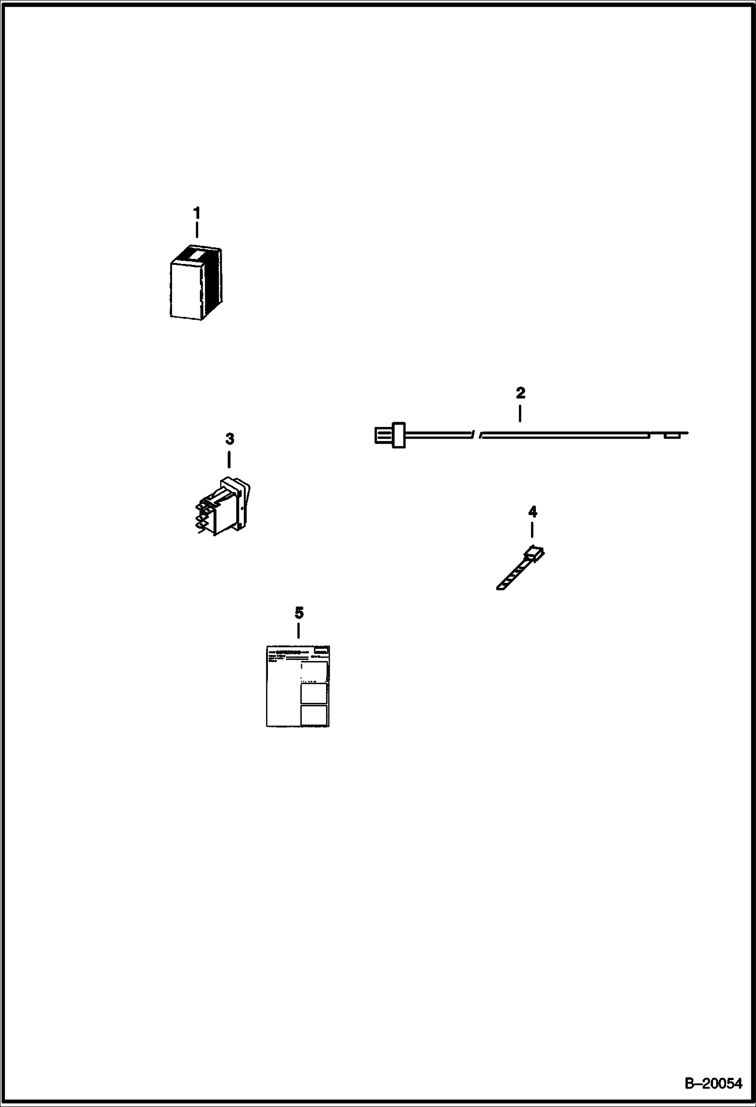 МАШИНА ДЛЯ ИЗМЕЛЬЧЕНИЯ ПНЕЙ (КОМПЛЕКТ ГЛАВНЫХ ЖГУТОВ ПРОВОДОВ ДЛЯ F СЕРИИ) (SG60 2330)