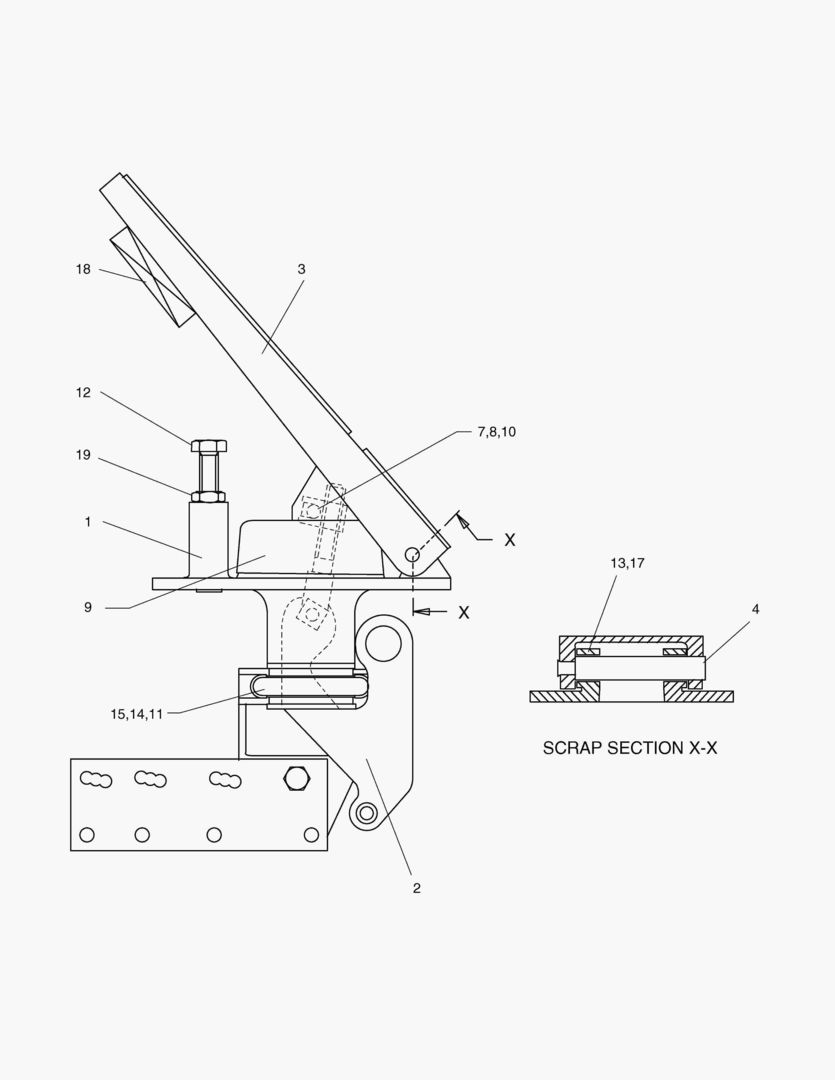 ПЕДАЛЬ В СБОРЕ