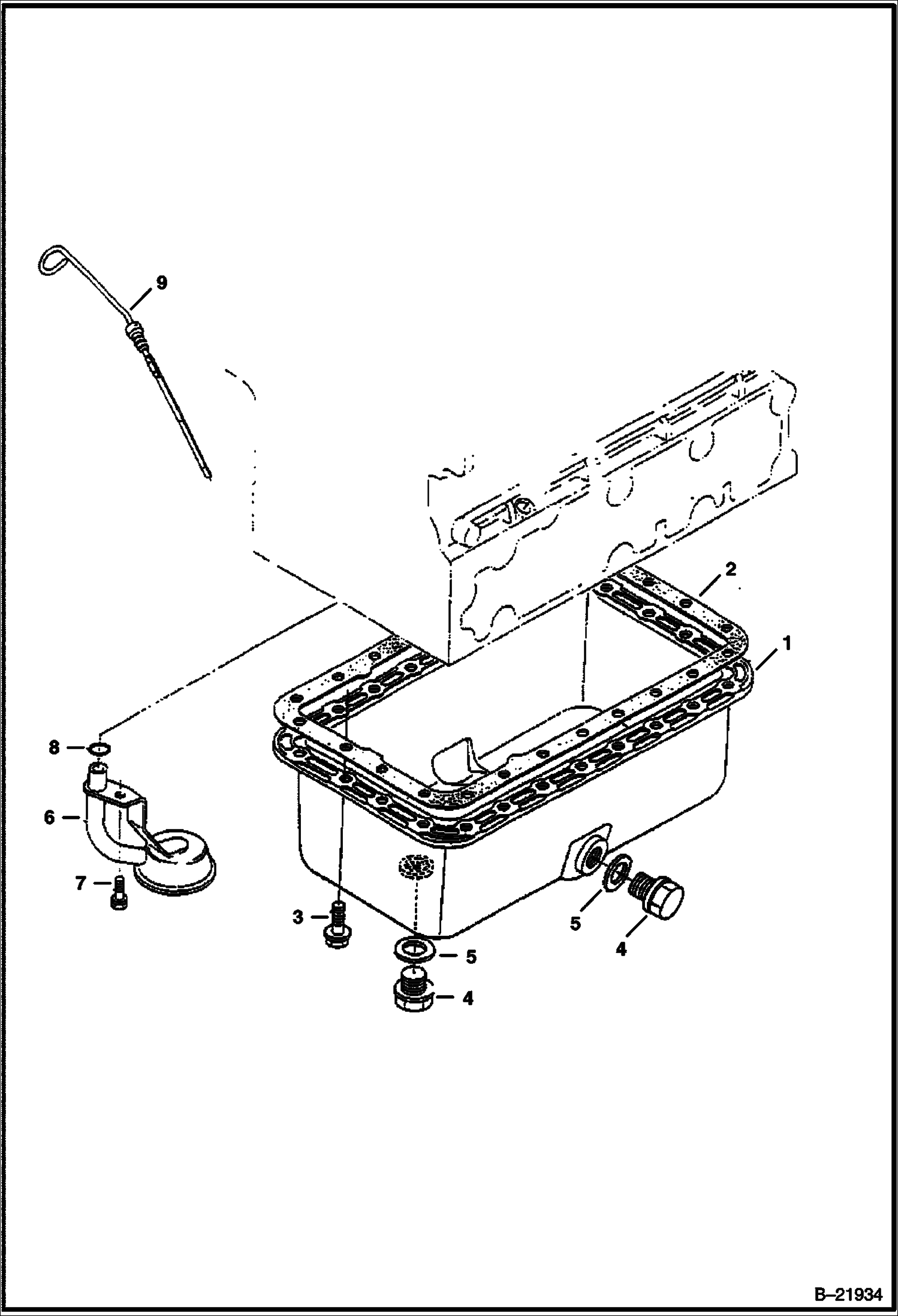 ПОДДОН КАРТЕРА (TIER I) (СЕРИЙНЫЙ НОМЕР 5727 11001 И ВЫШЕ)