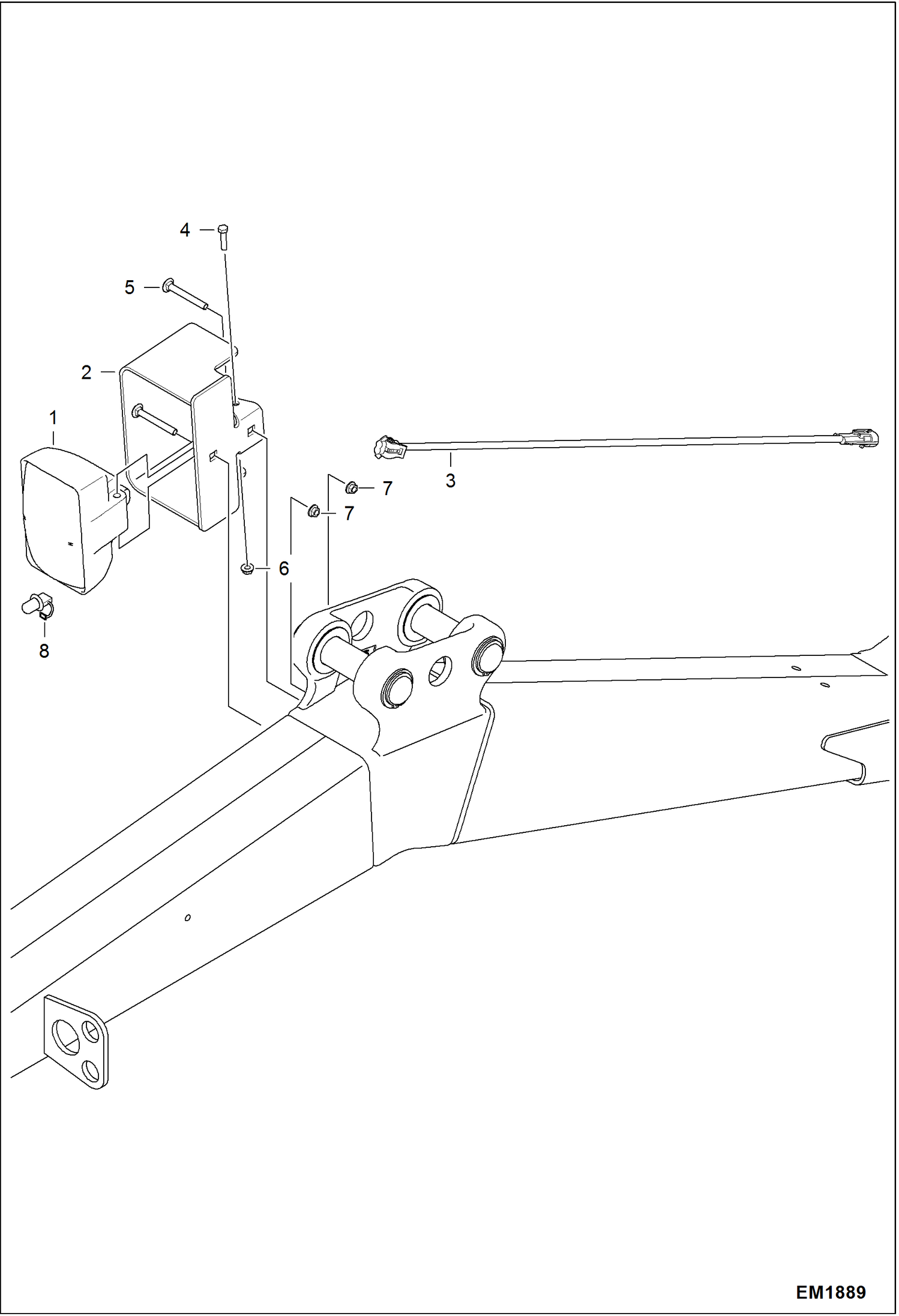 ФАРА СТРЕЛЫ (С ЗАЩИТНЫМ ОГРАЖДЕНИЕМ)