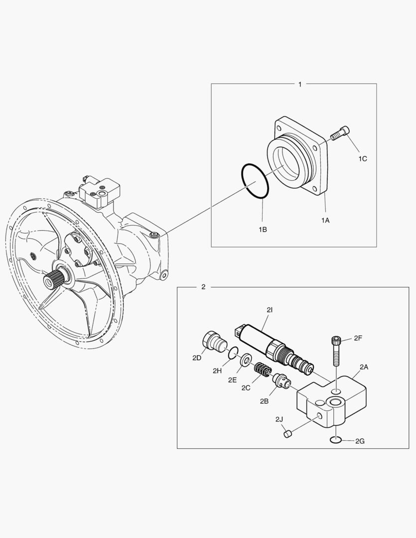 Схема ОСНОВНОЙ НАСОС - E.P.P.R КЛАПАН