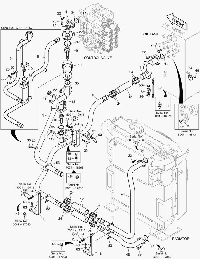 ТУБОПРОВОД МАСЛЯНОГО РАДИАТОРА(2)