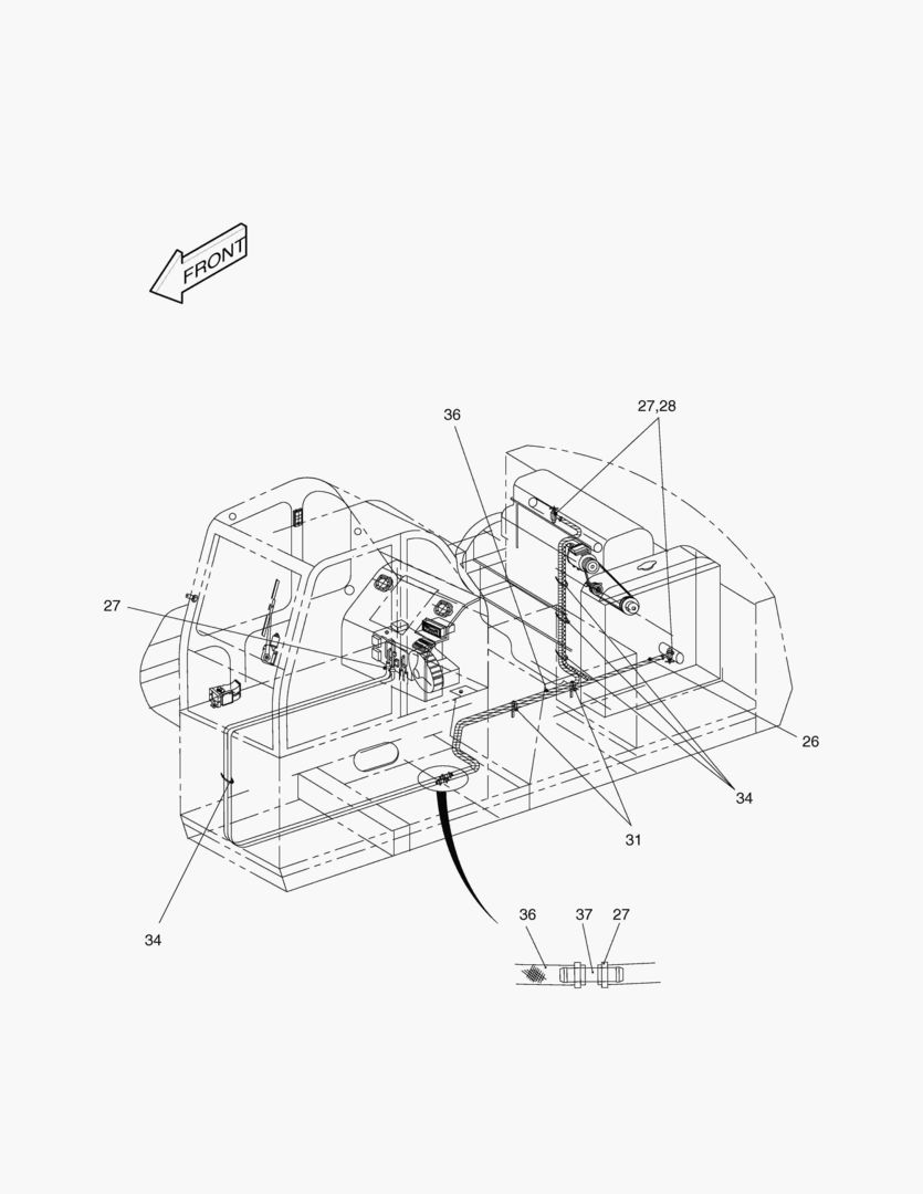 ТУБОПРОВОД ОБОГРЕВАТЕЛЯ