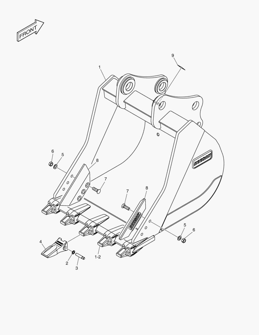 7530 BUCKET ASSВґY - 1.03mВі - G CLASS