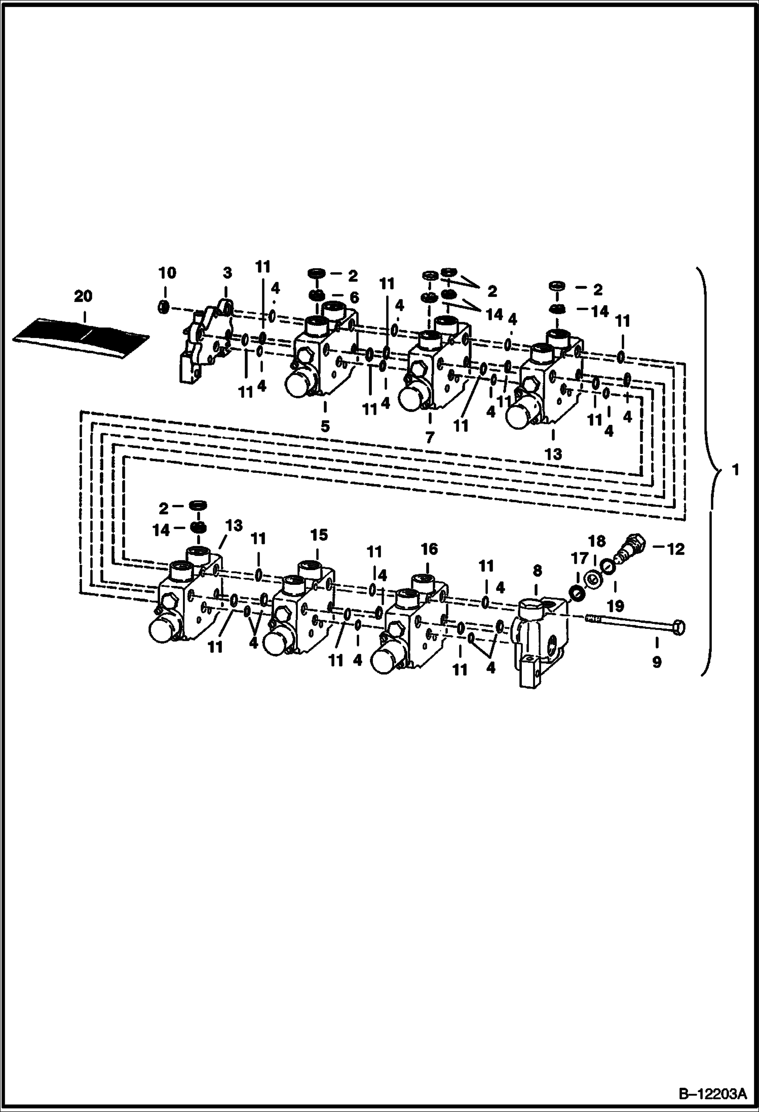 ЭКСКАВАТОР-ПОГРУЗЧИК (РЕГУЛИРУЮЩИЙ КЛАПАН) (GRESEN) (913 370001136 И ВЫШЕ)