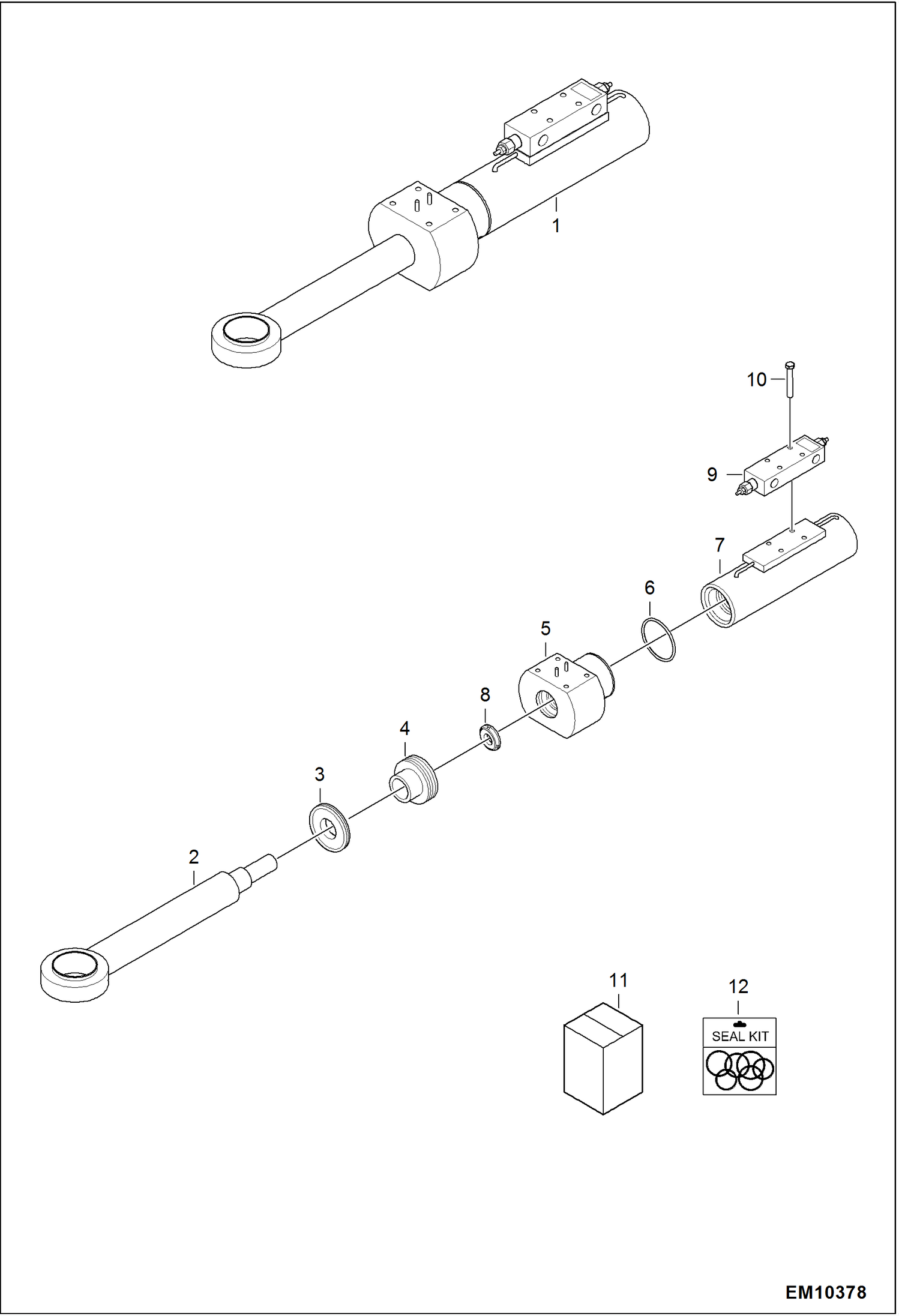 ОСНОВНАЯ ПЛАТФОРМА (ЦИЛИНДР ПОВОРОТА) (СЕРИЙНЫЙ НОМЕР B35R00101, B3BP00101, B3BR00101 И ВЫШЕ)