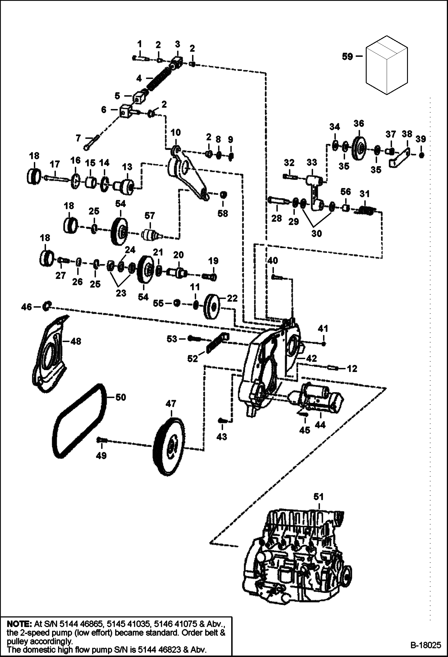 ДВИГАТЕЛЬ И КРЕПЕЖНЫЕ ДЕТАЛИ (СИСТЕМА РЕМНЕЙ ПРИВОДА)