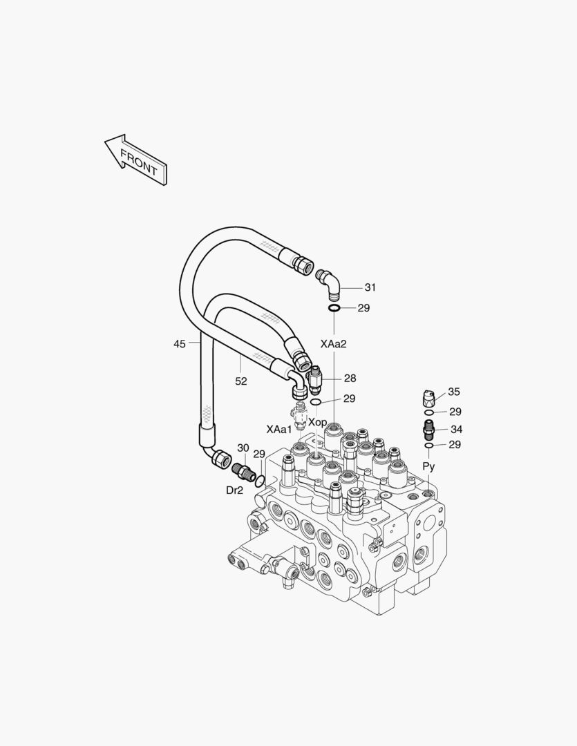 ТРУБОПРОВОД СЕРВОУПРАВЛЕНИЯ(7)