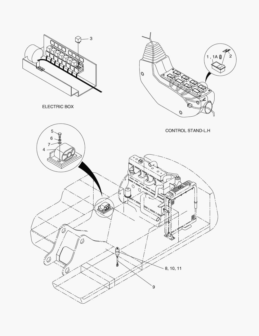 SWING ALARM ASS`Y [1~490]