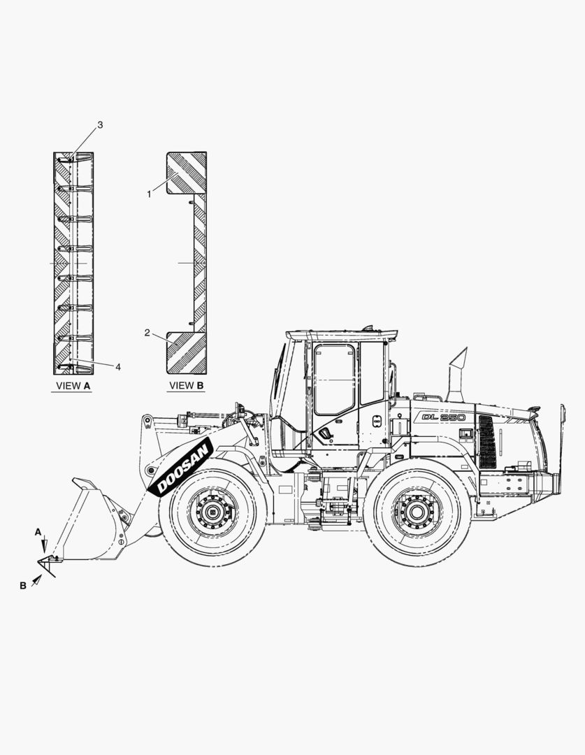 ПРЕДУПРЕЖДАЮЩАЯ ТАБЛИЧКА - ПРОТЕКТОР ЗУБЧАТЫЙ
