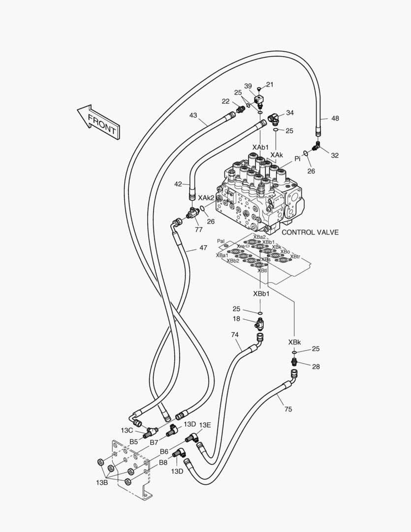 ТРУБОПРОВОД СЕРВОУПРАВЛЕНИЯ(5)