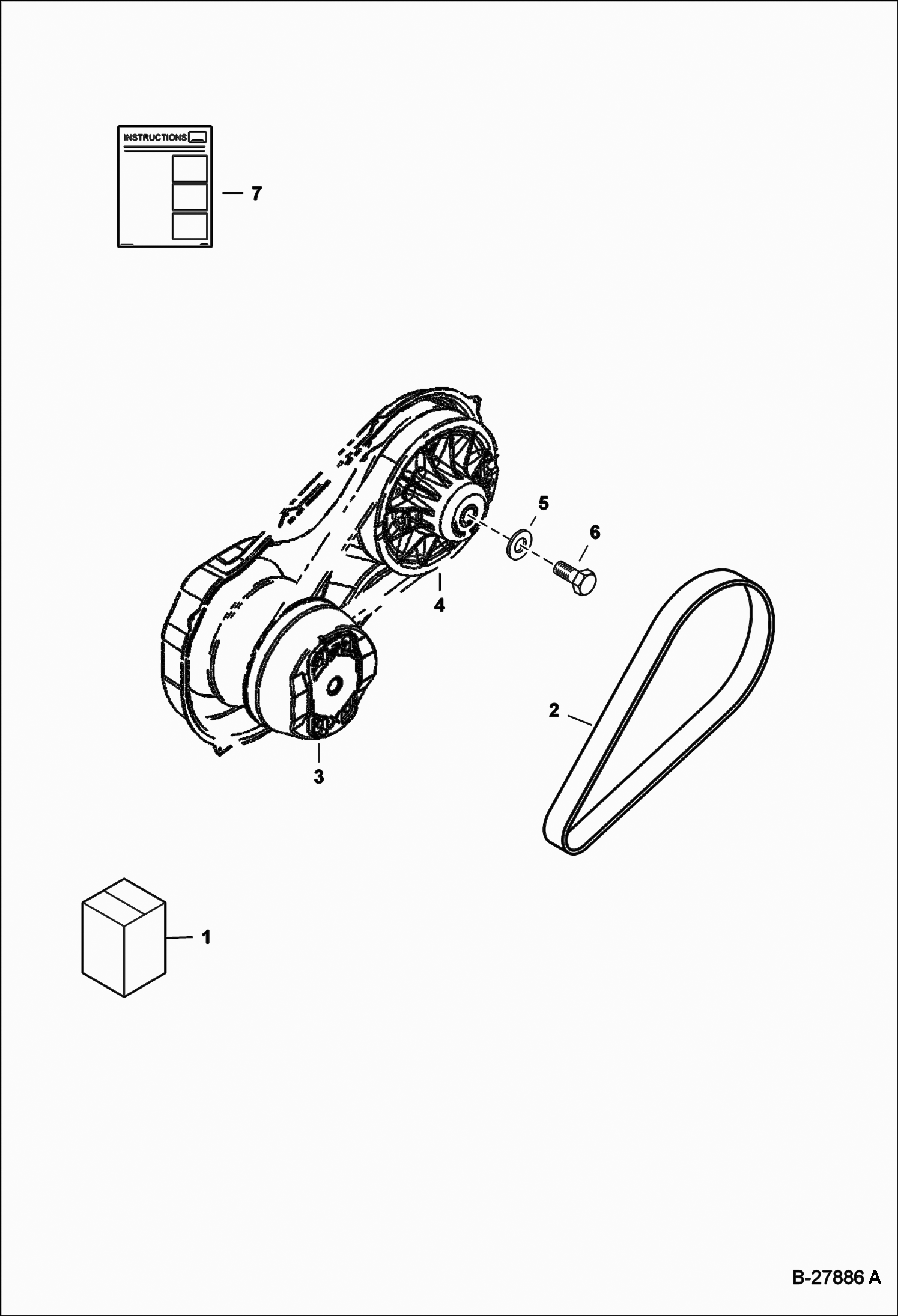 КОМПЛЕКТ МЕХАНИЗМОВ БЕССТУПЕНЧАТОЙ ТРАНСМИССИИ ДЛЯ ТОРМОЖЕНИЯ ДВИГАТЕЛЕМ ГАЗ