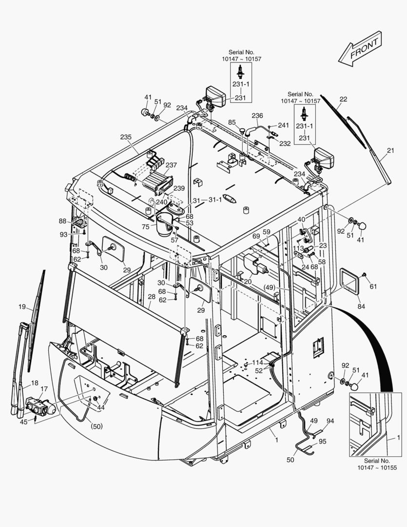 КАБИНА(1) - КОРПУС