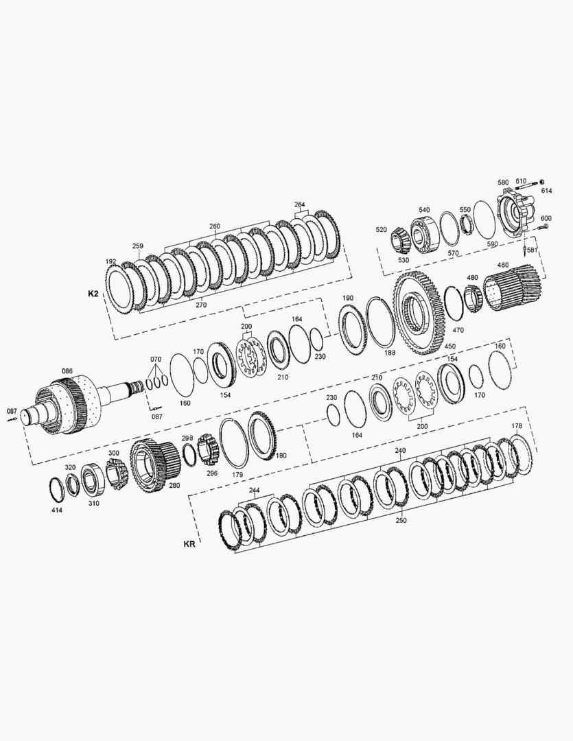 G070-36 COUPLING KR+K2