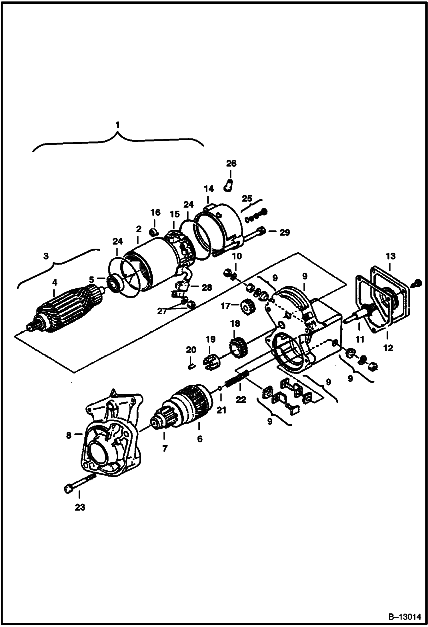 СТАРТЕР (KUBOTA #15461 - 63010)