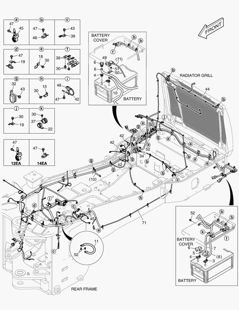 ЭЛЕКТРИЧЕСКИЕ ЗАПЧАСТИ - ПРОВОДКА