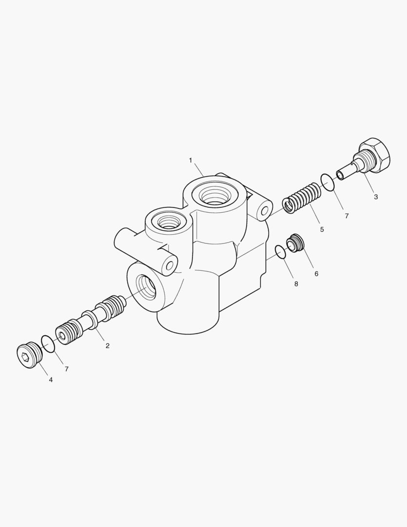 3345 PRIORITY VALVE-EXCEPT EUROPE [371~]