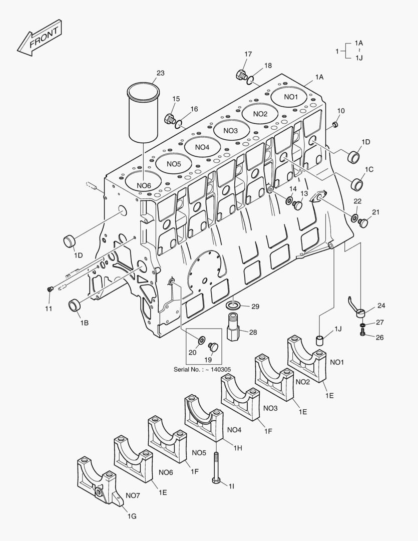 БЛОК ЦИЛИНДРОВ