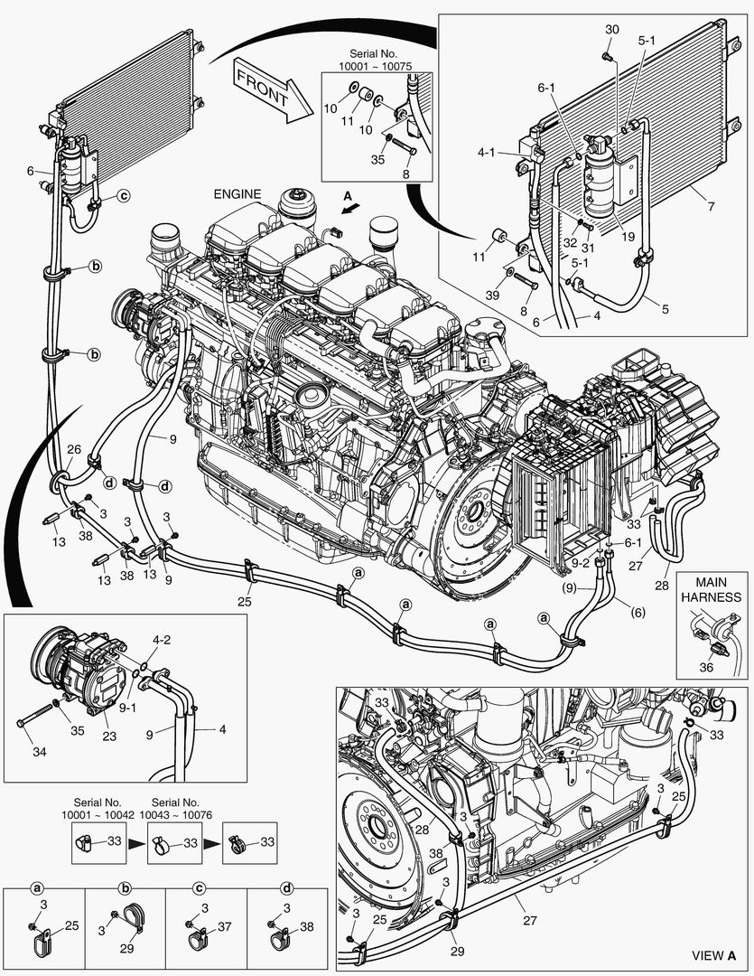 1640 AIRCONDITIONER - CHASSIS [10001~10107]