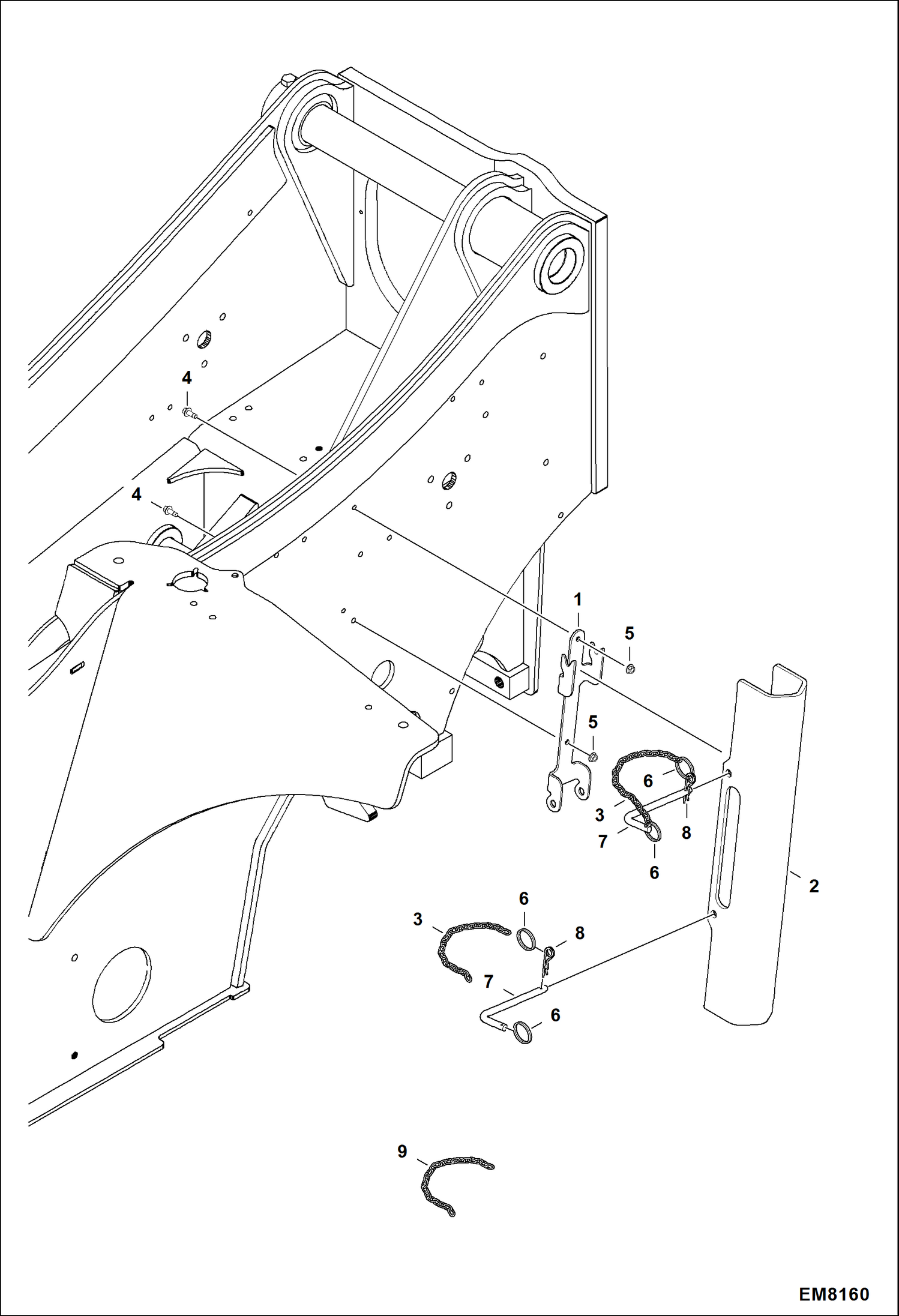 ОГРАНИЧИТЕЛЬ ПОДЪЕМА СТРЕЛЫ