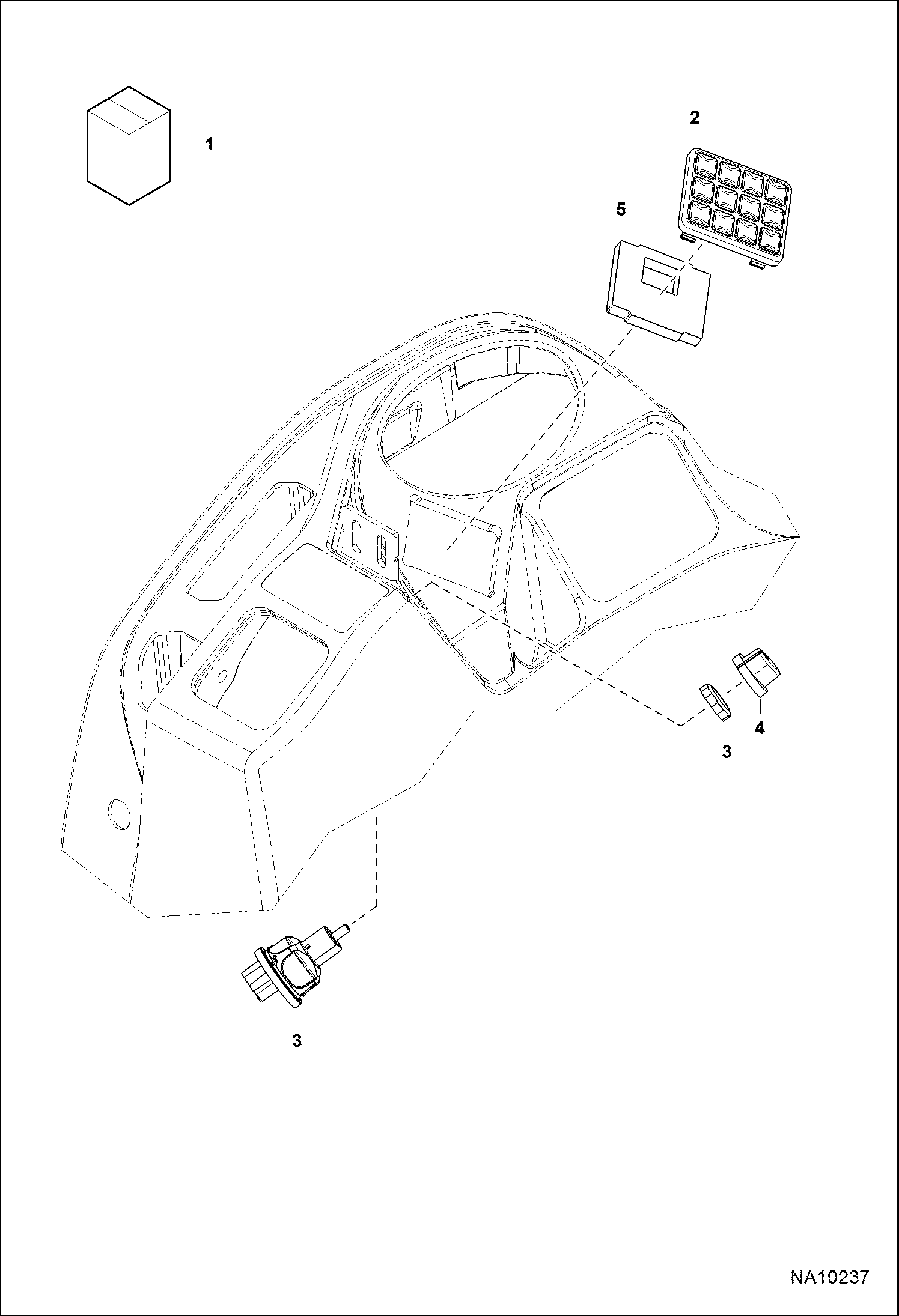 КОМПЛЕКТ УСТРОЙСТВ ЗАПУСКА БЕЗ КЛЮЧА