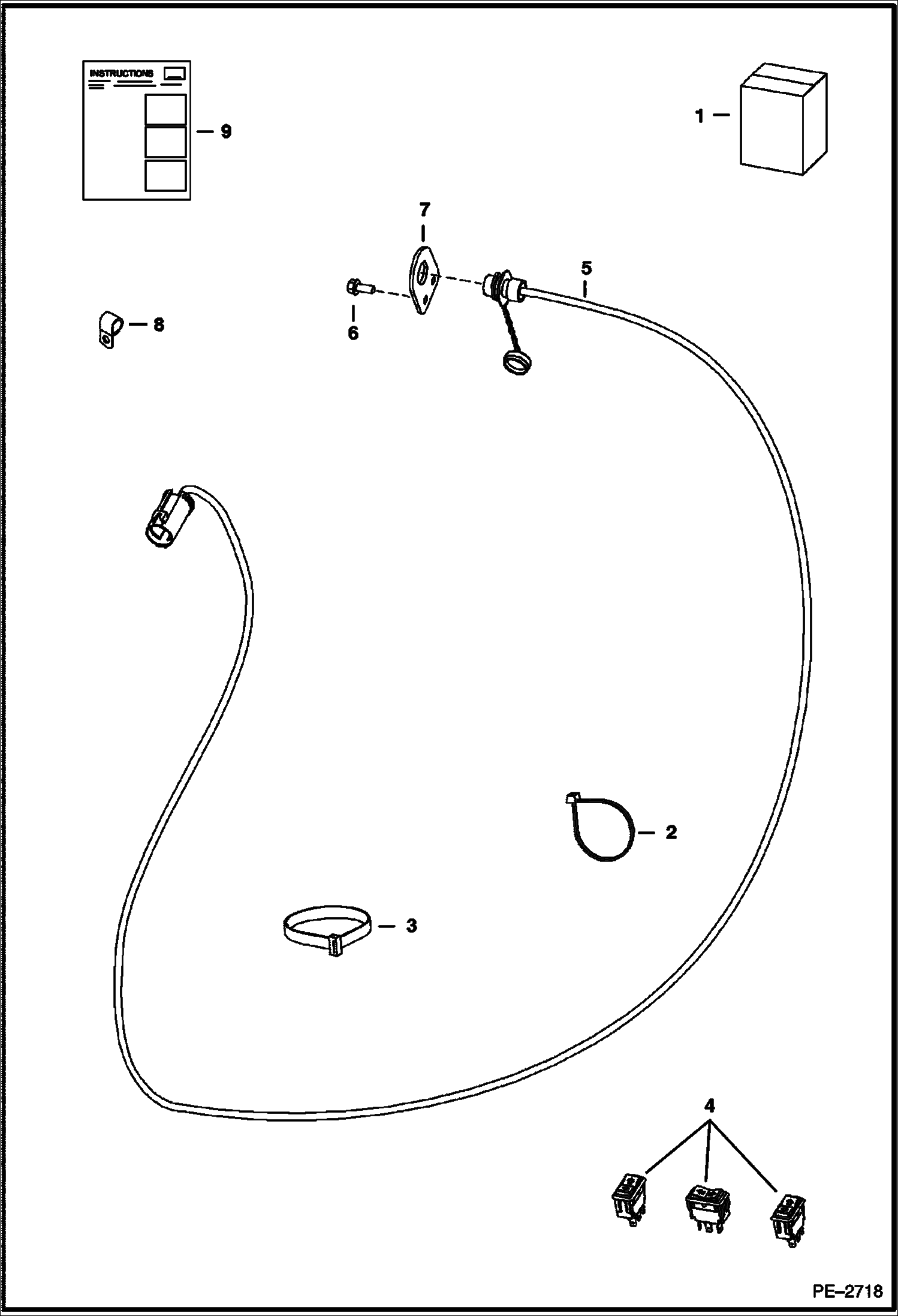 КОМПЛЕКТ УСТРОЙСТВА УПРАВЛЕНИЯ НАВЕСНЫМ ОБОРУДОВАНИЕМ