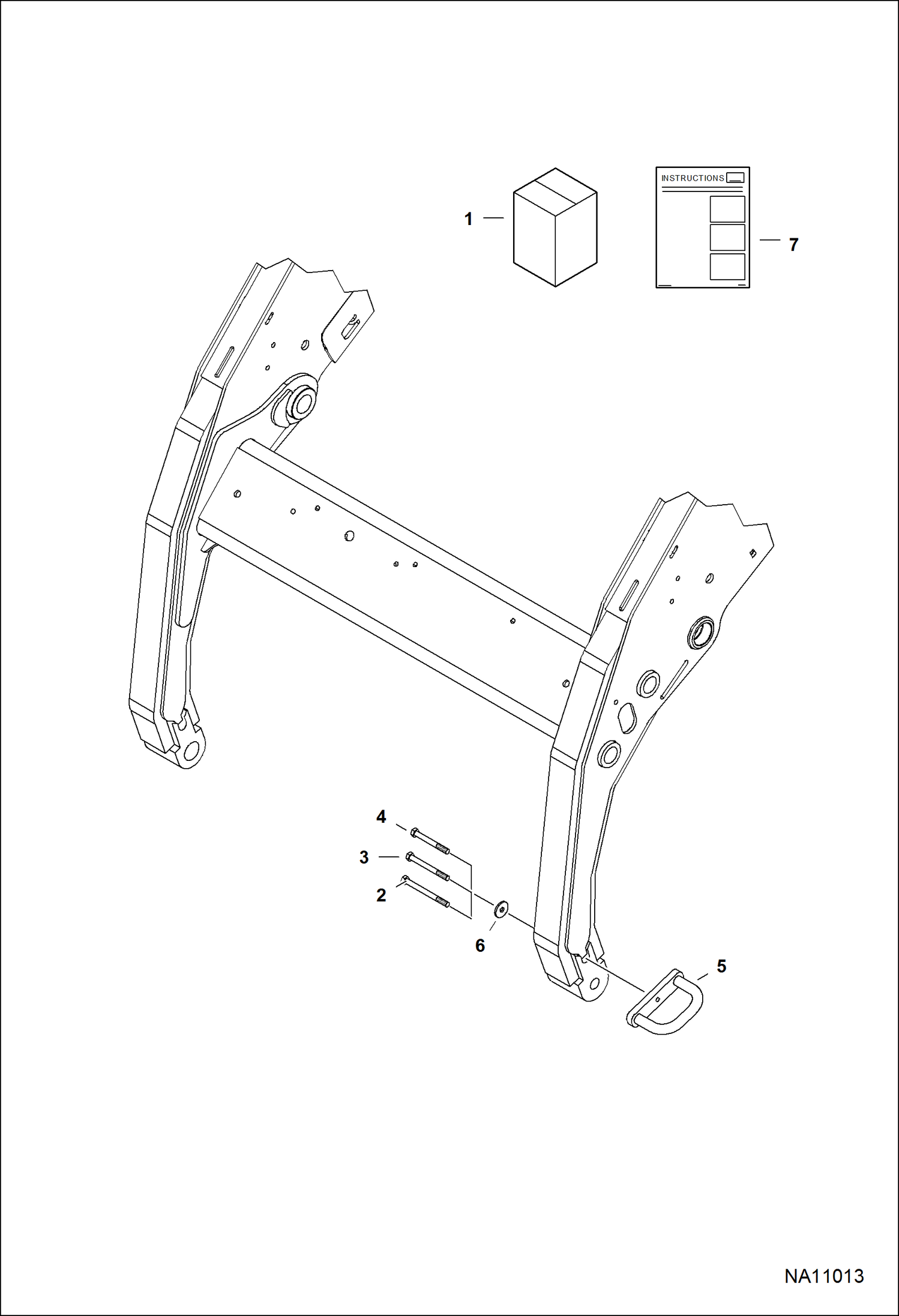 КОВШ СМЕСИТЕЛЬ (ШЛАНГОВЫЙ ПРОВОД В ФОРМЕ ПОЛУКРУГЛОГО КОЛЬЦА) (K-СЕРИИ И НИЖЕ)