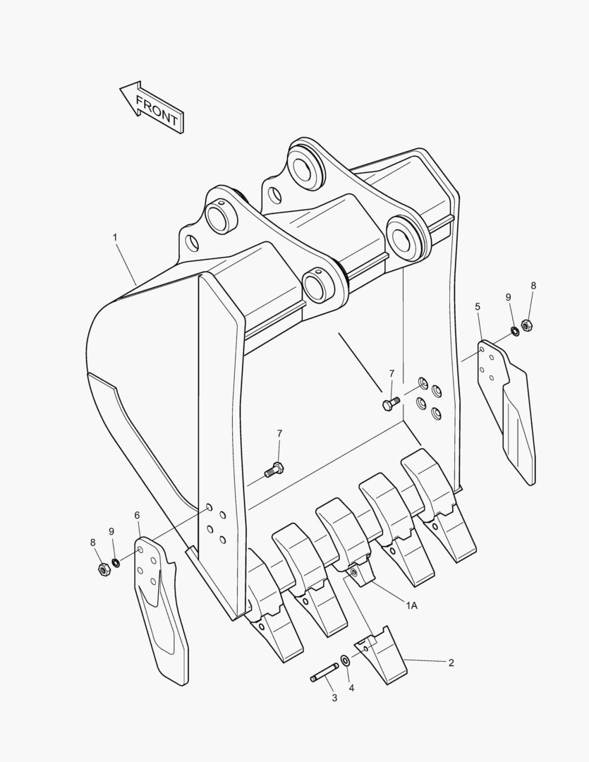 3120 BUCKET ASS`Y-0.58mВі [20001 ~25559]