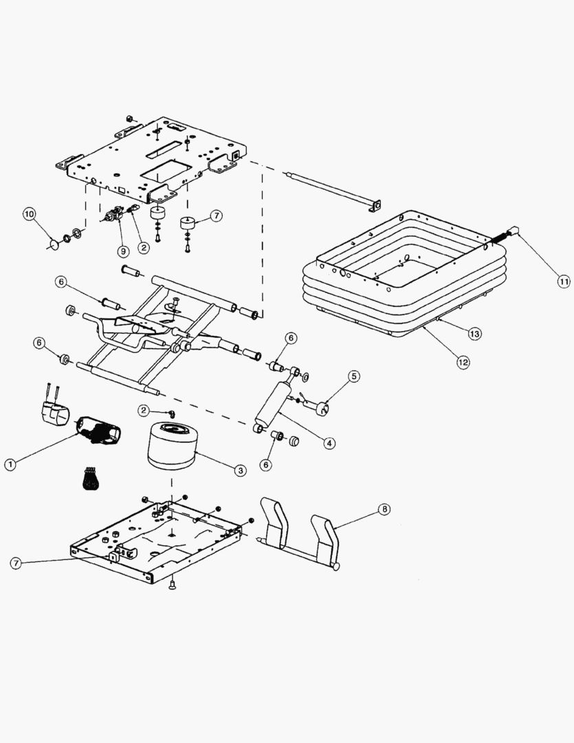 G320-10 DRIVER`S SEAT