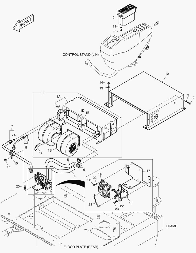 1601 AIR CONDITIONER - CABIN [50582~]