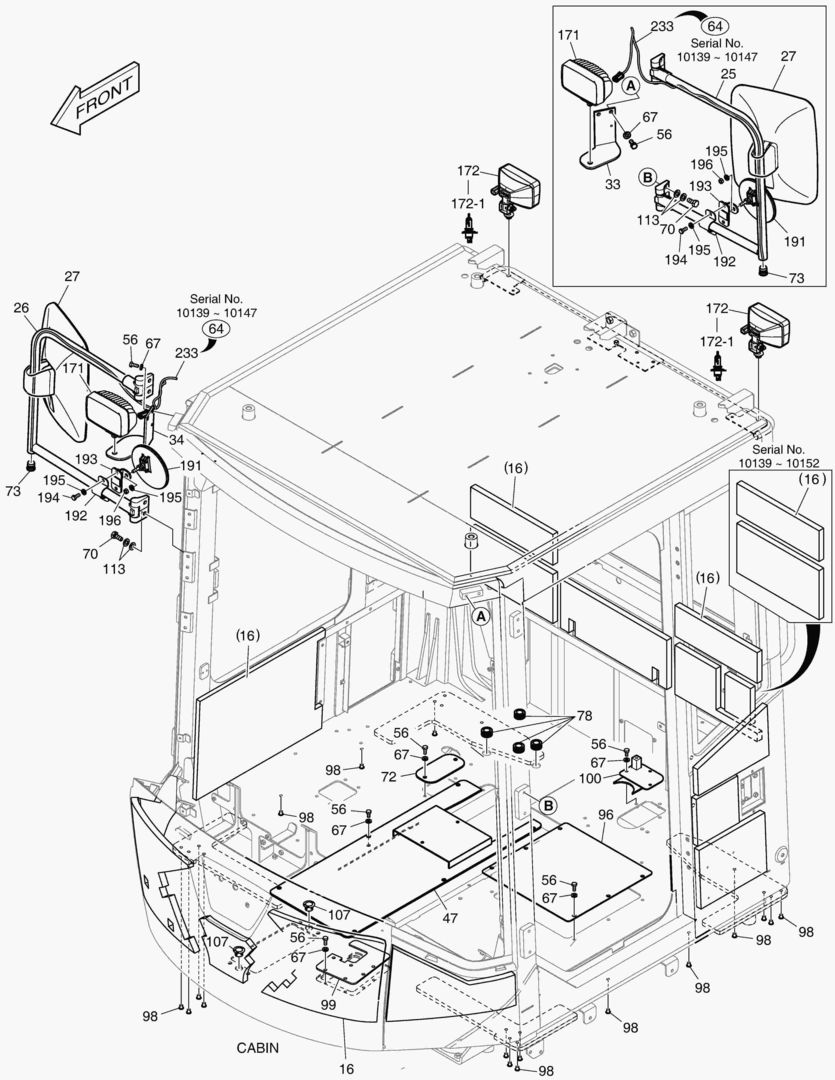 1430 CABIN(2) - BODY