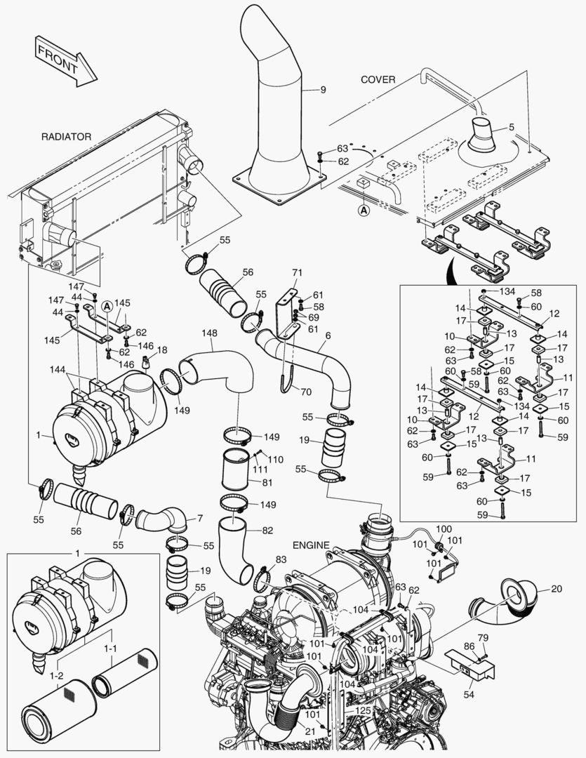 1131 ENGINE MOUNTING(1) [10262~]