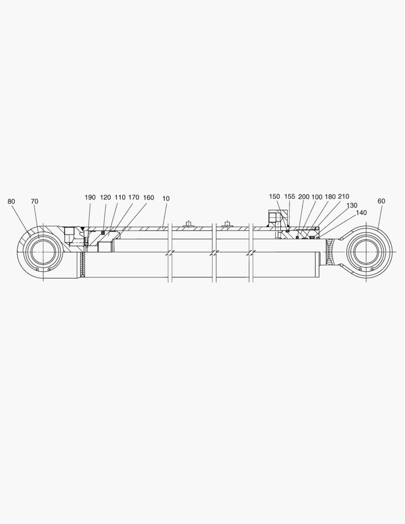 G440-6 TILTING CYLINDER