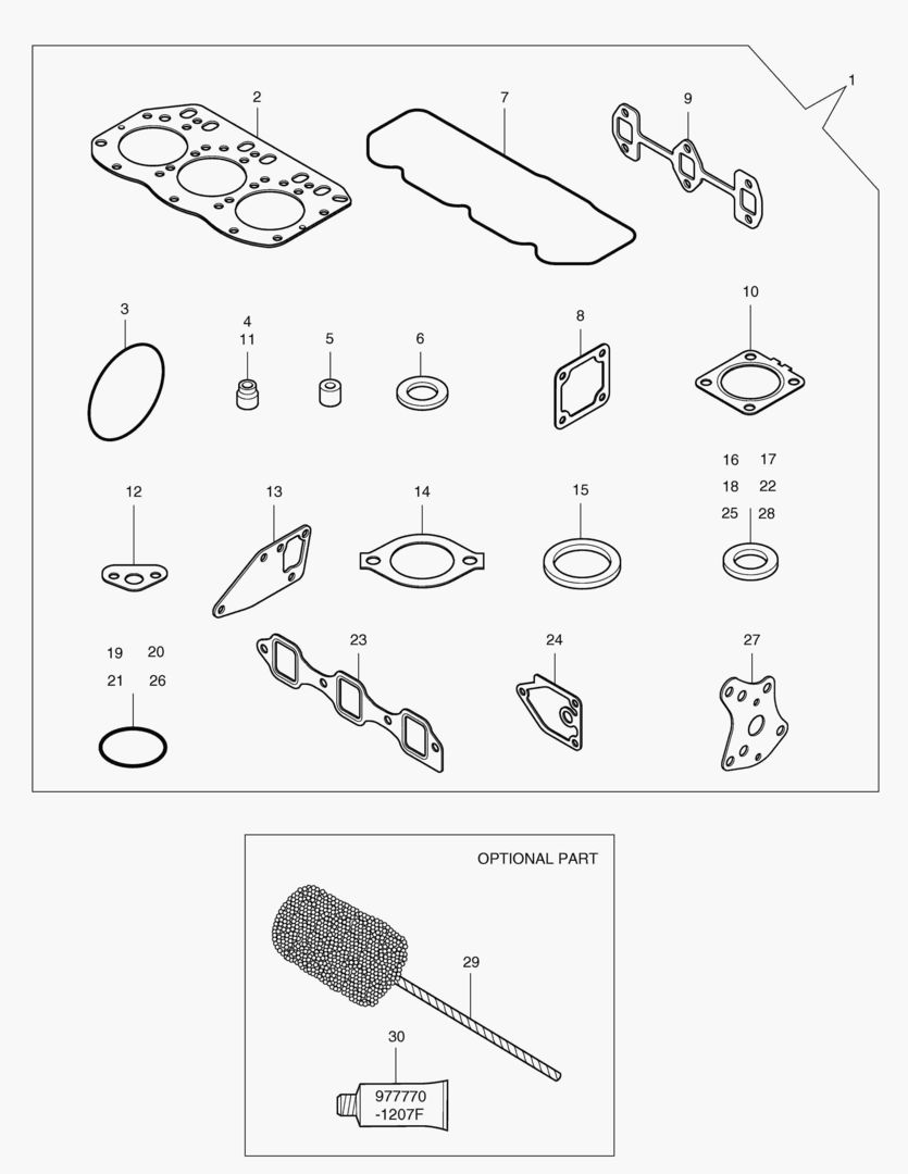 НАБОР ПРОКЛАДОК