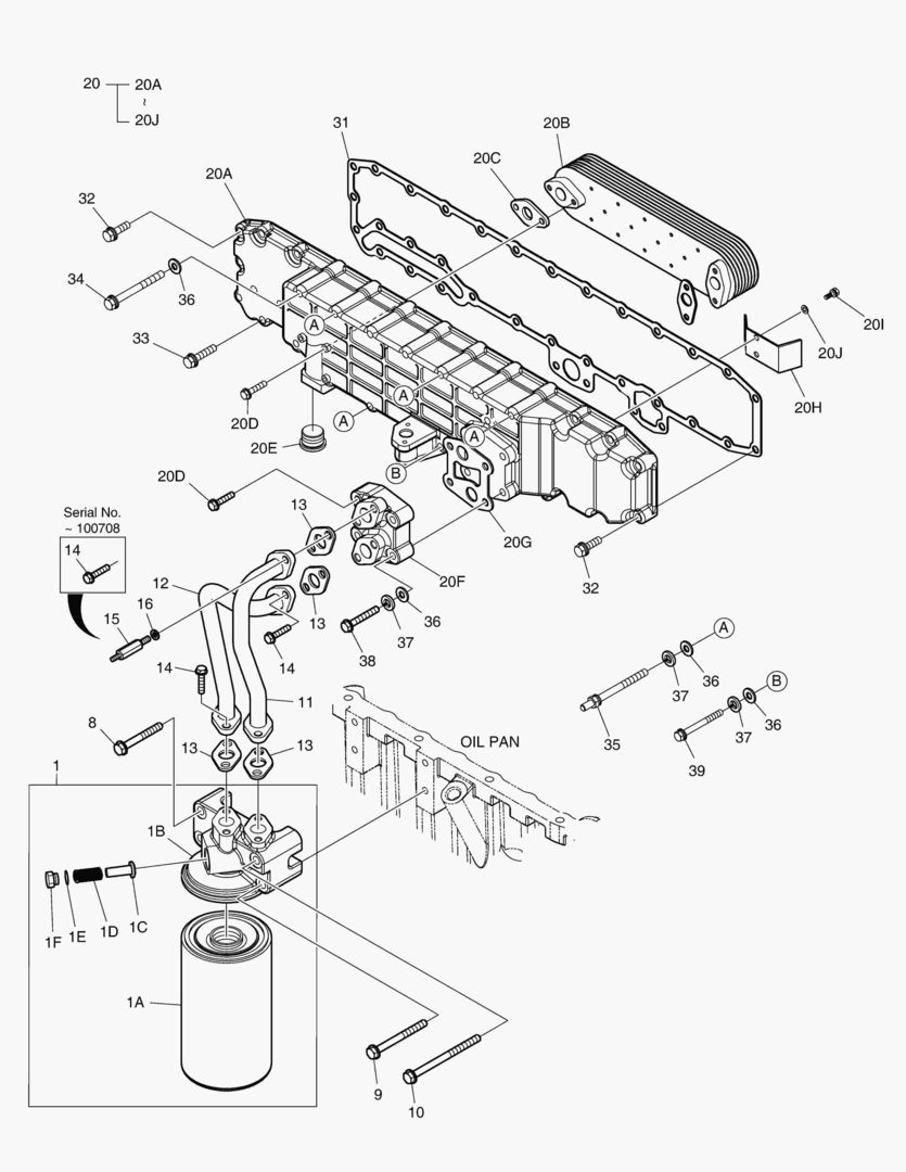 021 OIL FILTER & OIL COOLER