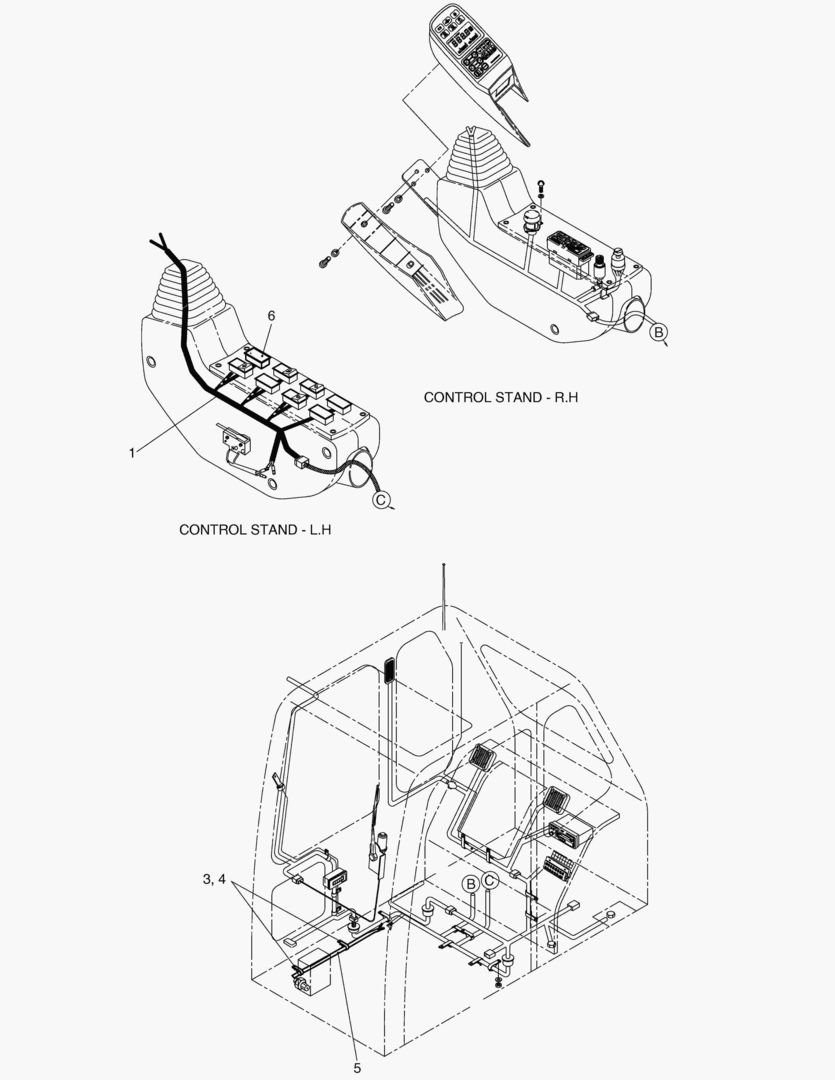 Спецтехника 6760 ELECTRIC PARTS-PEDAL(BREAKER) [1026~] - главное фото