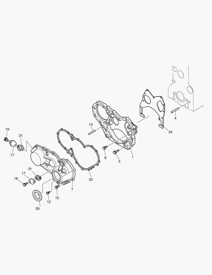 КАРТЕР РАСПРЕДЕЛИТЕЛЬНЫХ ШЕСТЕРЕН