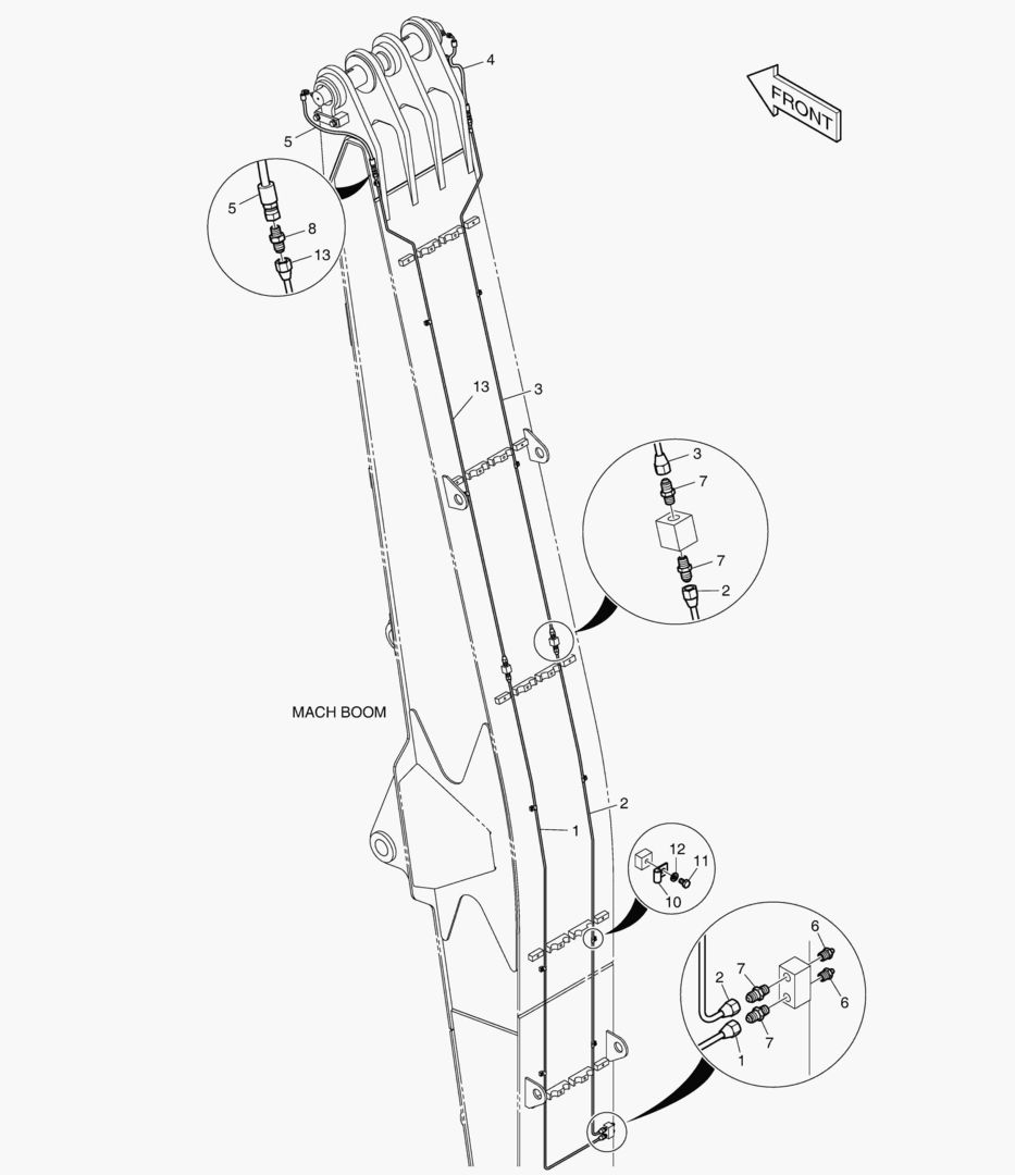 ТРУБОПРОВОД СМАЗОЧНОЙ СИСТЕМЫ