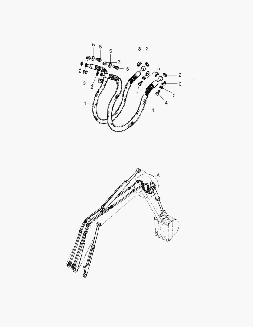 ГИДРОСИСТЕМА РУКОЯТИ-3.35 м