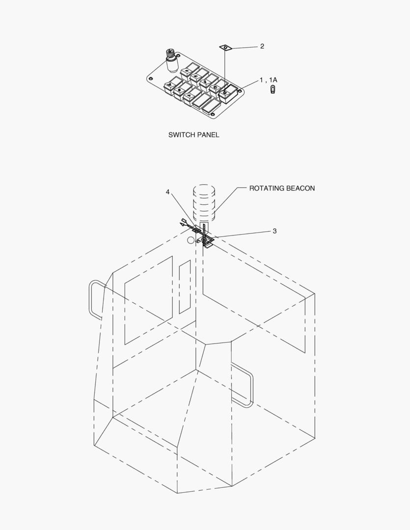 1550 ROTATING BEACON