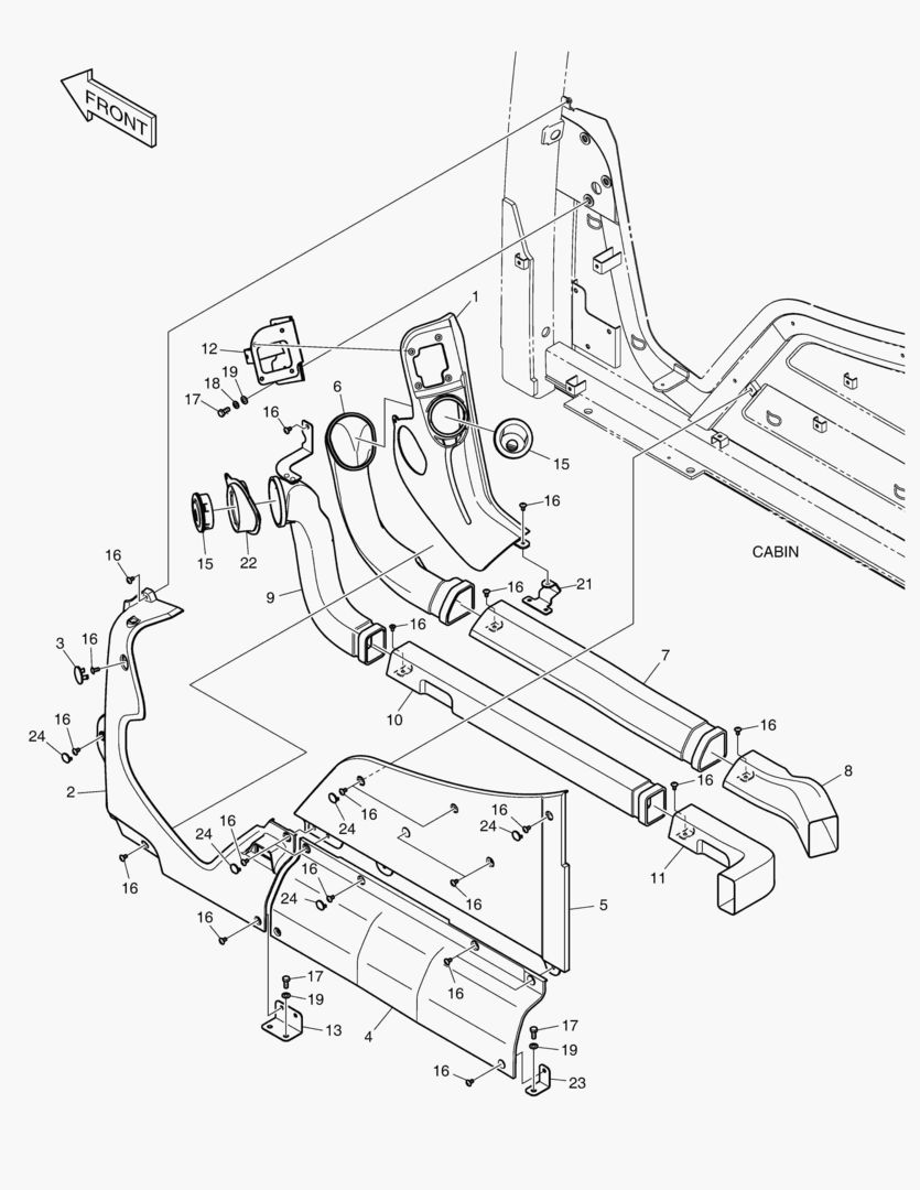 1511 DUCT COVER [5094~]
