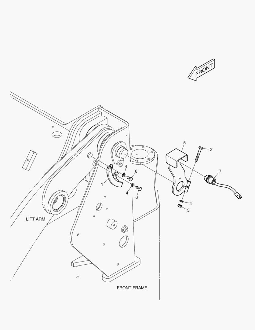 УДАРНАЯ РУКОЯТЬ ПОДЪЕМА В СБОРЕ