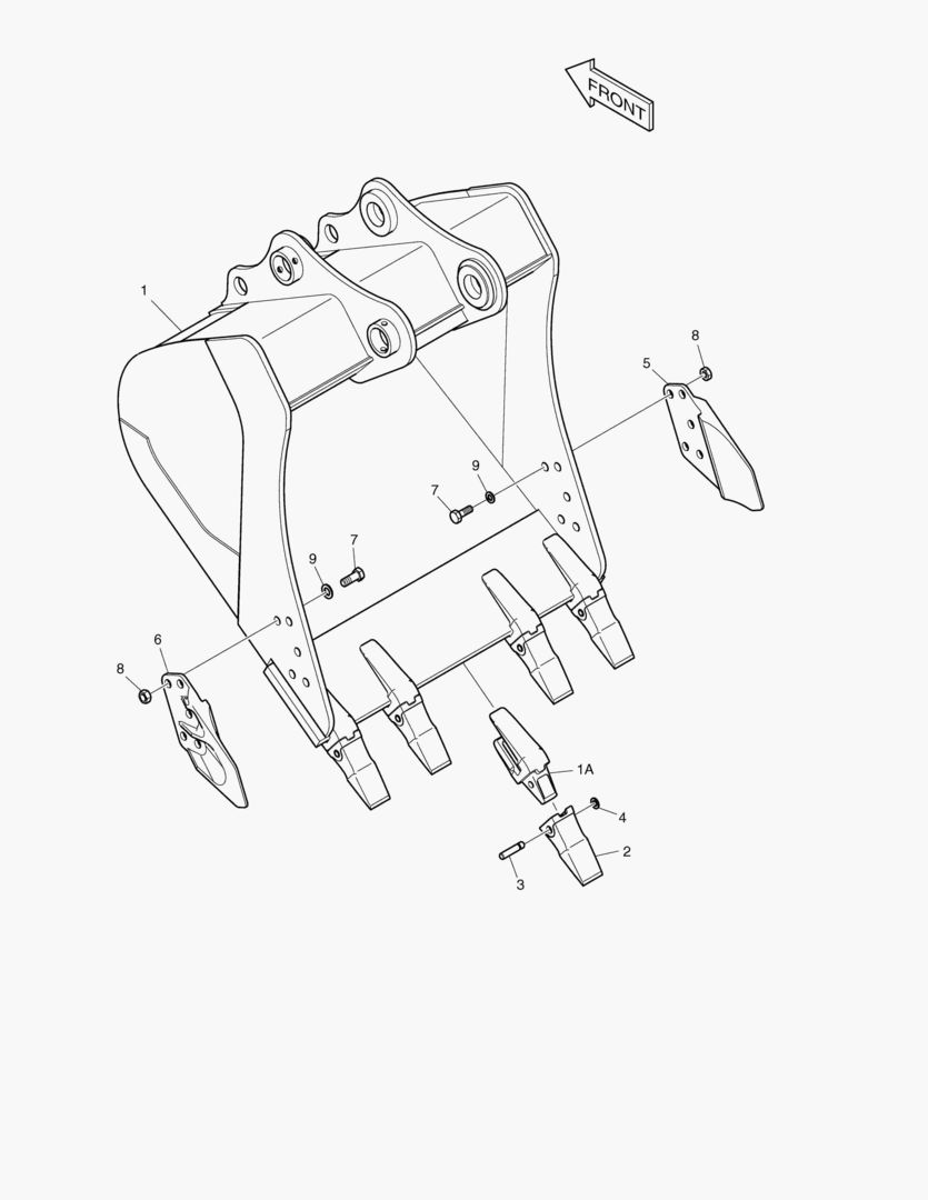 6640 BUCKET ASS`Y - 1.05гЋҐ