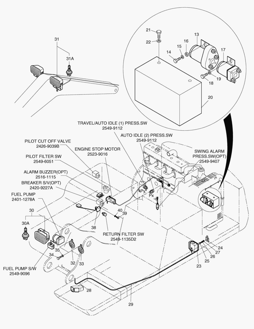 ЭЛЕКТРИЧЕСКИЕ ЗАПЧАСТИ(6)-СОПРЯЖЕННЫЕ ДЕТАЛИ