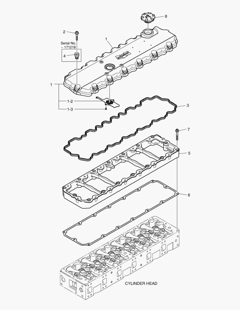 КРЫШКА ГОЛОВКИ ЦИЛИНДРА