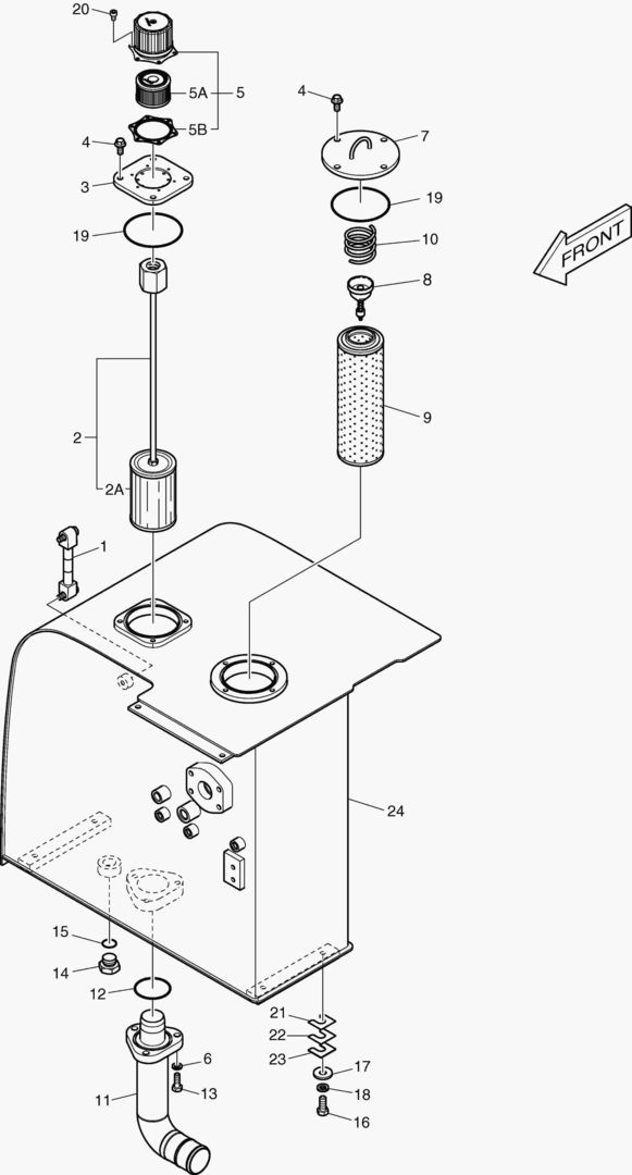 РЕЗЕРВУАР ДЛЯ МАСЛА