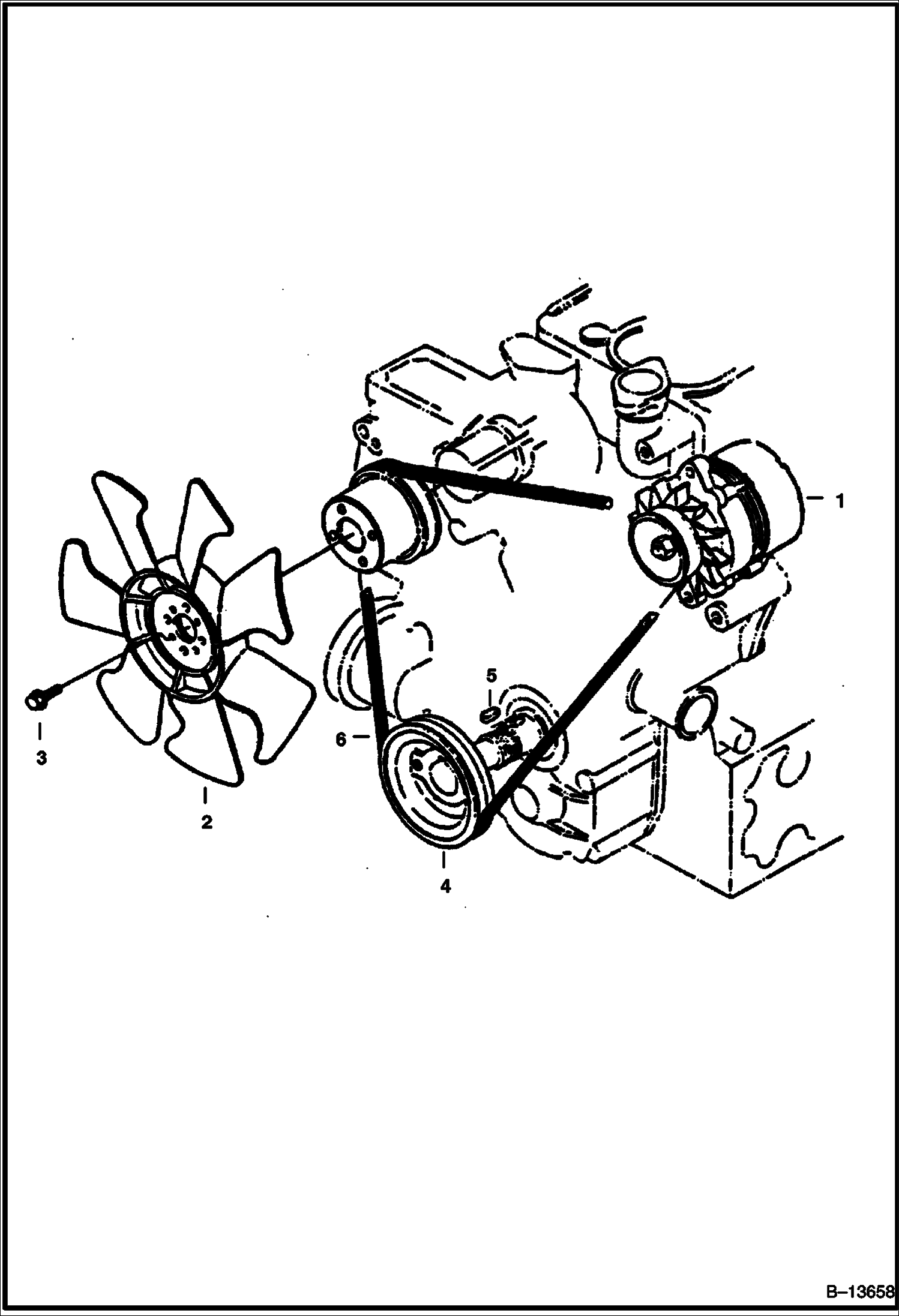 ВЕНТИЛЯТОР И ГЕНЕРАТОР ПЕРЕМЕННОГО ТОКА