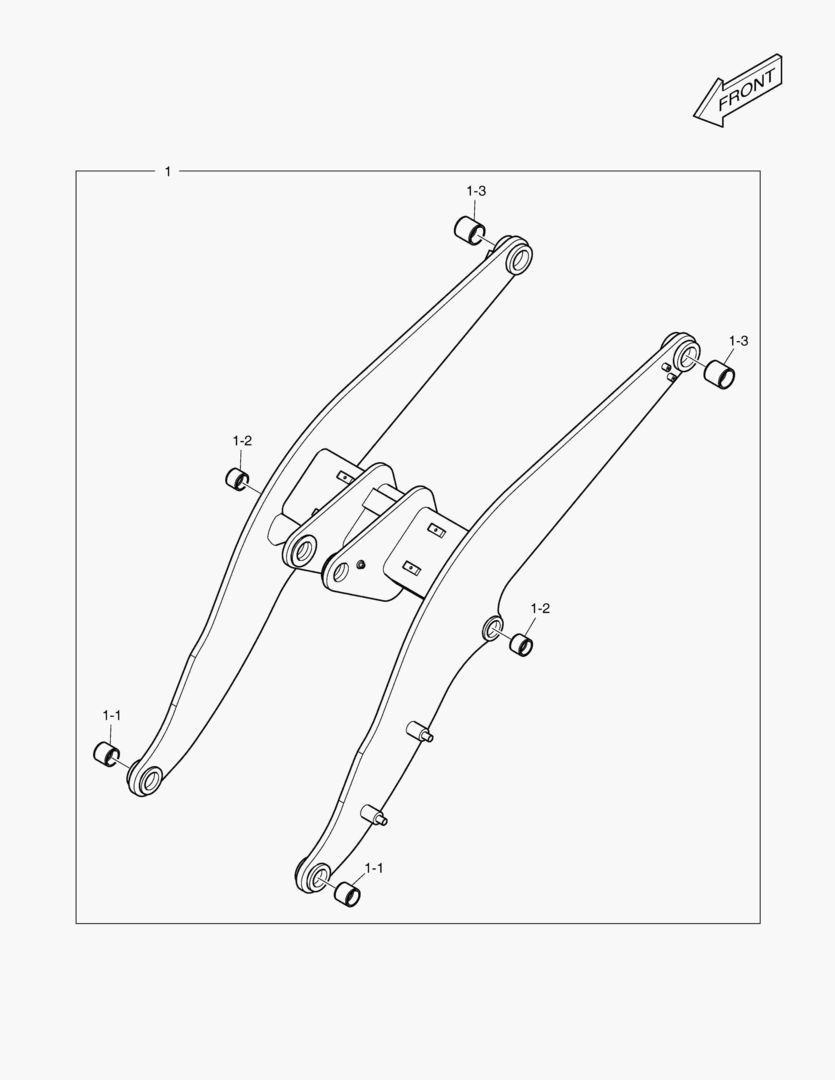 Спецтехника 5560 LOADER ARM - HOMOLOGATION [5001~10147]