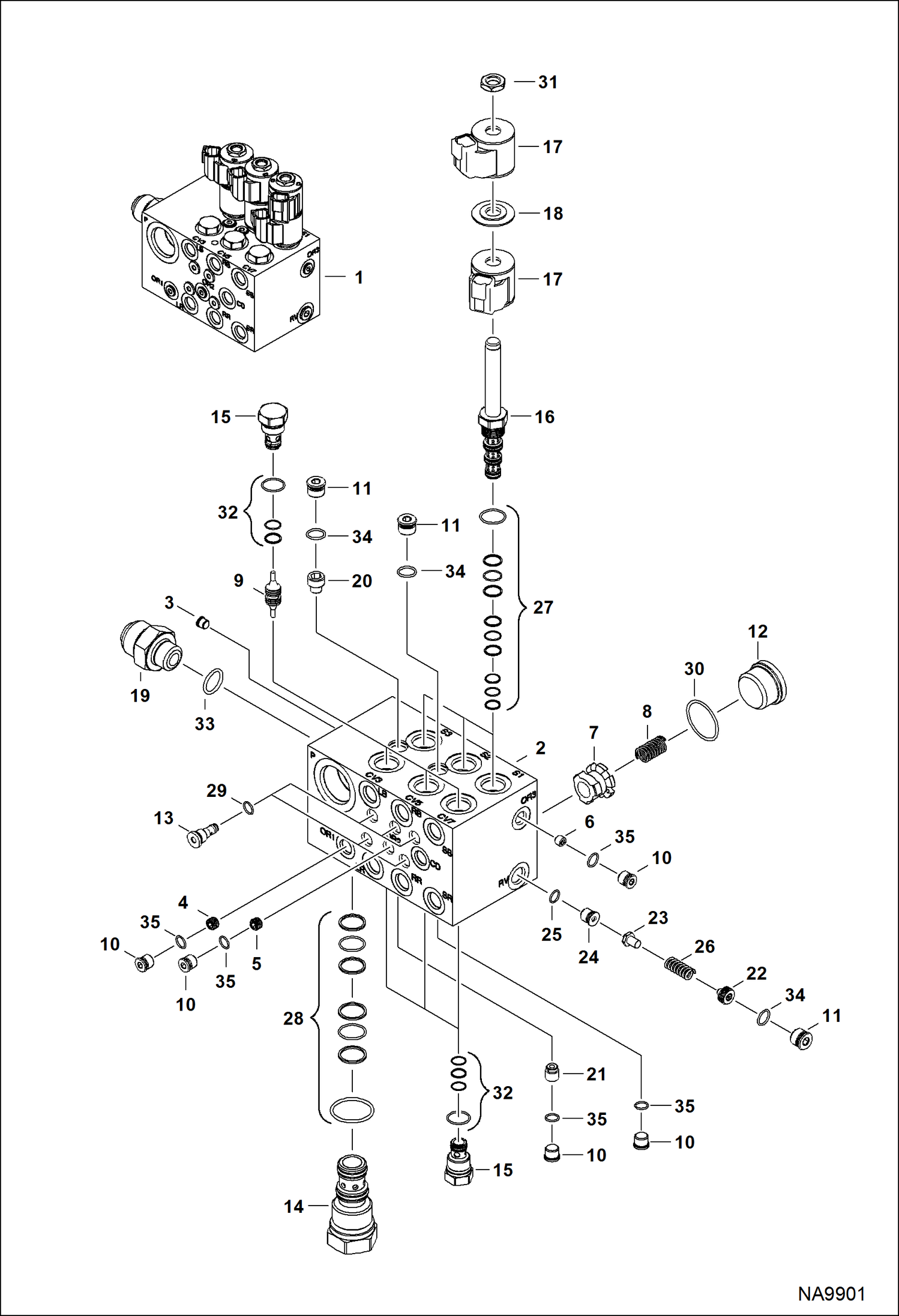 УСТРОЙСТВО ДЛЯ ОЧИСТКИ ПЕСКА (РЕГУЛИРУЮЩИЙ КЛАПАН) (СЕРИЙНЫЙ НОМЕР B3YZ11001 - B3YZ)